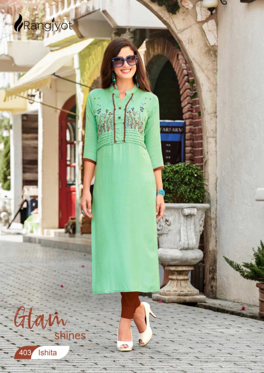 Ishita Vol-4 Rayon Print Kurti Catalog Set Ishita Vol-4 Rayon Print Kurti Catalog Set